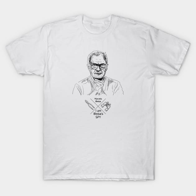 Bielsa's SPY T-Shirt by Enickma